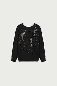 Cocktail Bar Pullover | Black