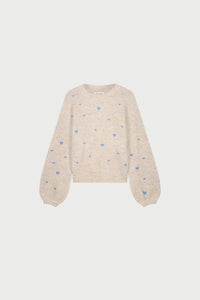 Lidia Pullover | Oatmeal Melange
