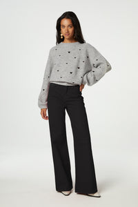 Lidia Pullover | Grey Melange