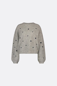Lidia Pullover | Grey Melange