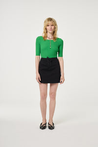 Alida Pullover | Green Glimmer