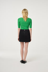 Alida Pullover | Green Glimmer