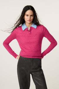 Barbara Pullover | Fab Fucshia