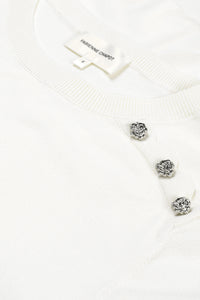 Molly Cuff Pullover | Cosy White