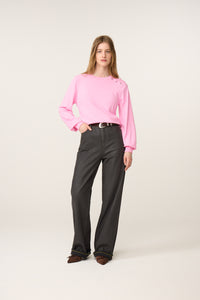 Molly Cuff Pullover | Pink Candy