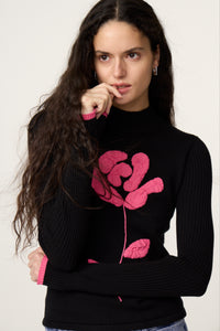Courtney Rose Pullover | Black