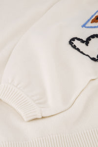 Vesper Pullover | Cream White