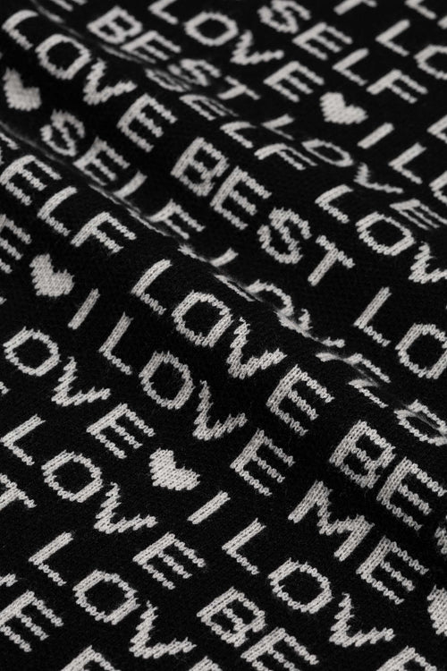 Love Letter Pullover | Black