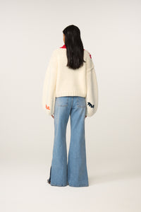 I Love Me Pullover | Cosy White