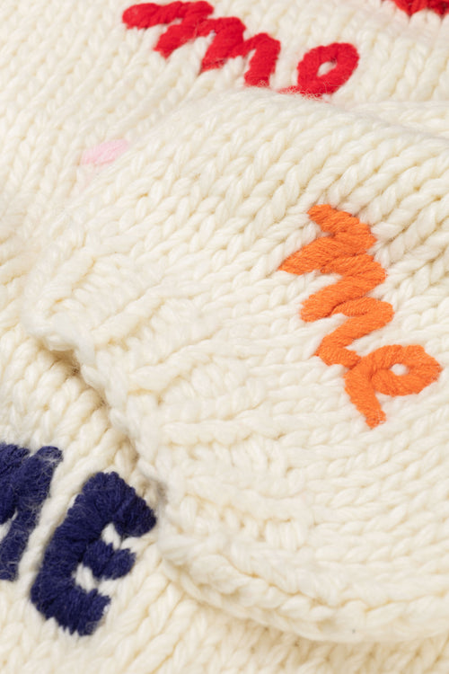 I Love Me Pullover | Cosy White