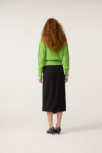 Cable Pullover | Greenery