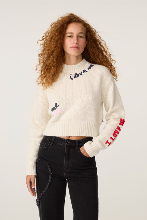 Me Pullover | Cosy White