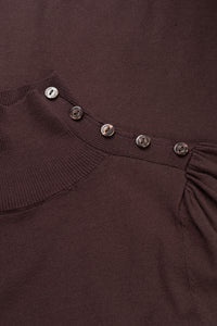 Molly Turtleneck Pullover | Cocoa