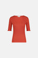 Gemma Short Sleeve | Tangerine