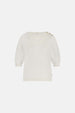 Molly Short Sleeve Pullover | Cosy White