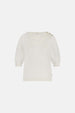 Molly Short Sleeve Pullover | Cosy White