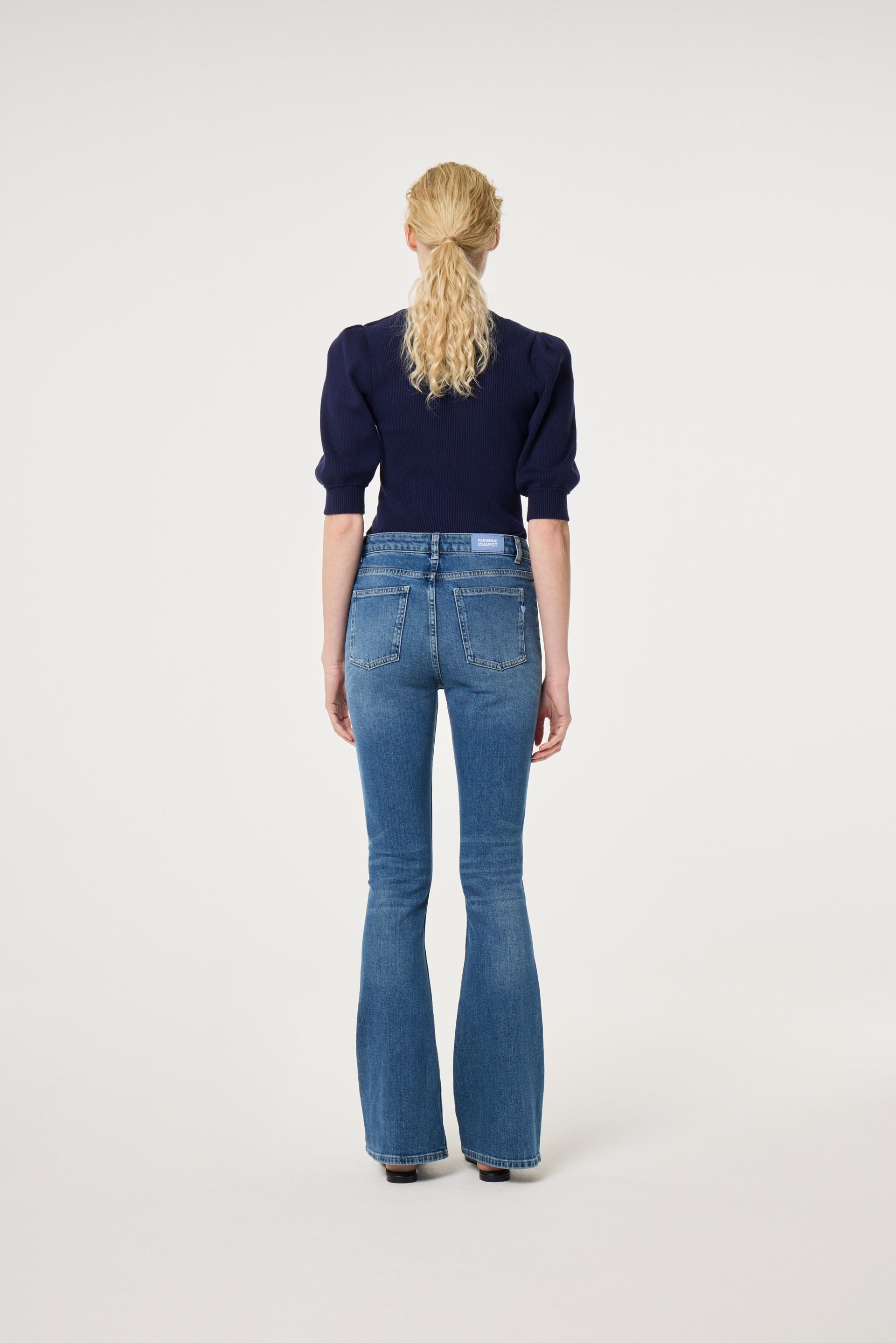 Molly Short Sleeve Pullover | After Midnight Blue