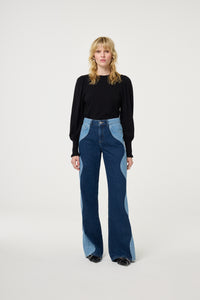 Molly Balloon Pullover | Black
