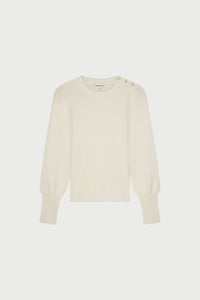 Lillian Pullover | Cosy White
