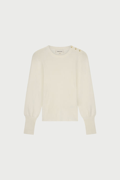 Lillian Pullover | Cosy White