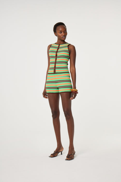 Lux Shorts | Striped