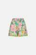 Boy Shorts | Warm White/Green Glo