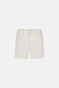 Lucy Wide Short | Cream White