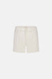 Lucy Wide Short | Cream White