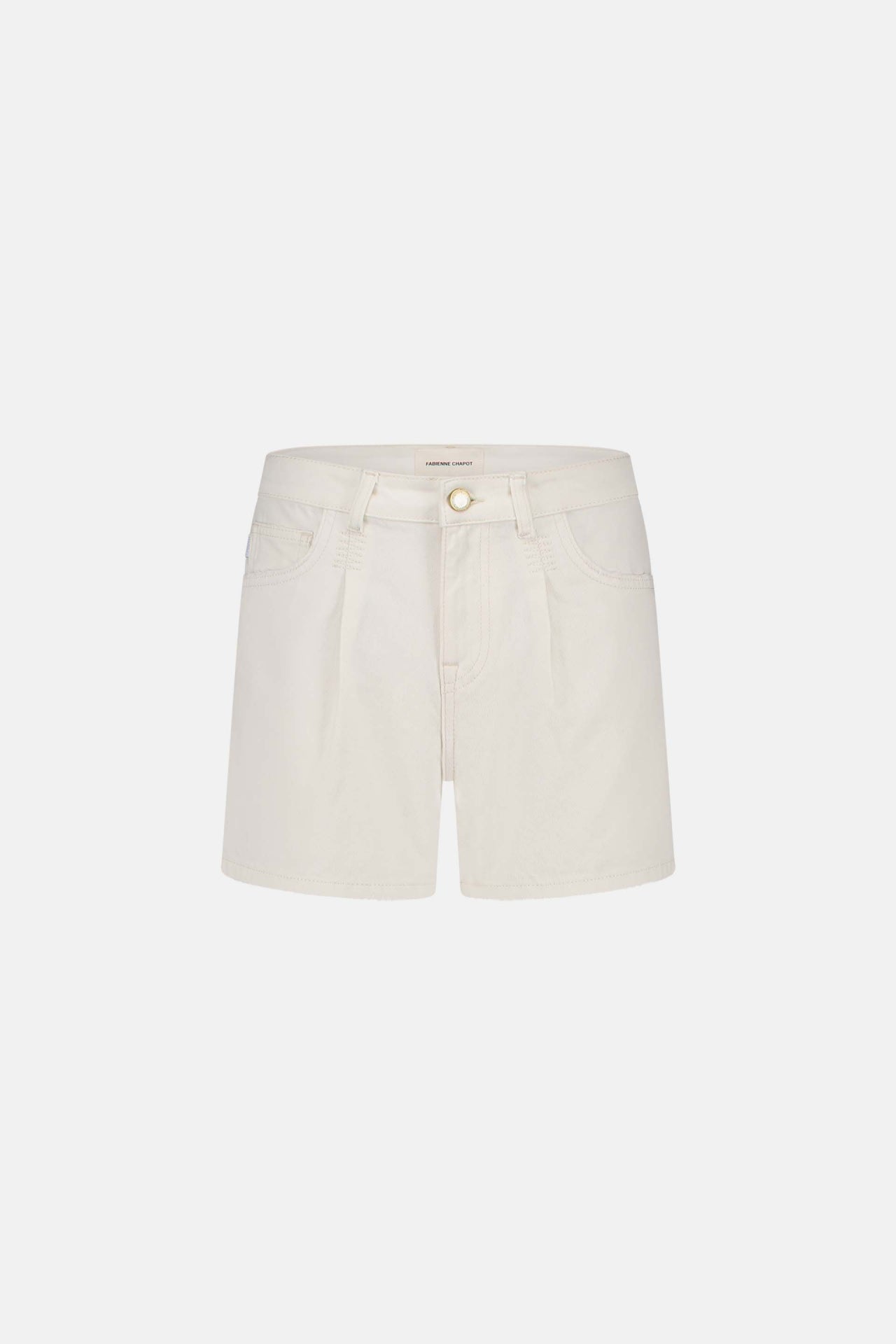 Lucy Wide Short | Cream White