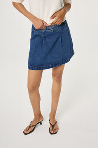 Tessie Skirt | Mid Blue