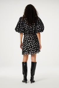 Lila Short Skirt | Black/Silver