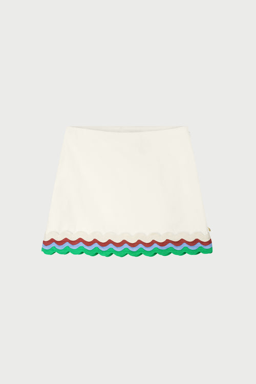 Telha Skirt | Cosy White