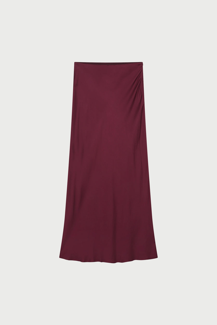 Laurent Maxi Skirt | Deep Burgundy