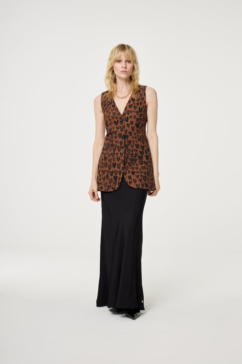 Laurent Maxi Skirt | Black