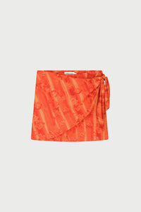 Costa Skirt | Orange/Orange