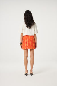 Costa Skirt | Orange/Orange