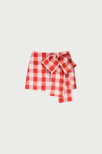 Beau Skirt | Tangerine Tango/Cosy White