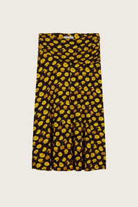 Rosi Skirt | Yellow/Brown