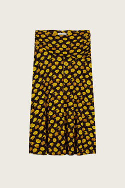 Rosi Skirt | Yellow/Brown