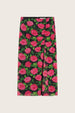 Jessy Midi Skirt | Fab Fuchsia/Black
