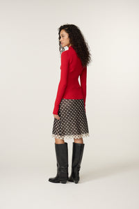 Cori Skirt | Cosy White/Black