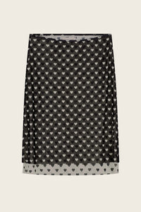 Cori Skirt | Cosy White/Black