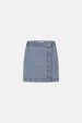 Cari Denim Skirt | Vintage Blue