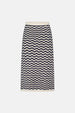 Caro Crochet Skirt | After Midnight Blue