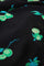 Liona Skirt | Black/Green Zest