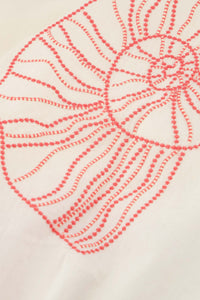 Sine Skirt | Cosy White