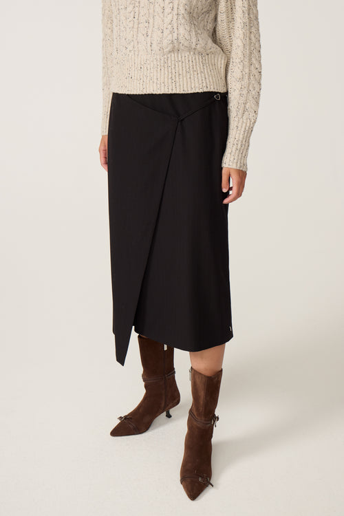 Sonny Midi Skirt | Black