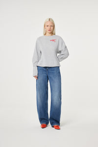 Dhelia Sweater | Mid Grey Melange