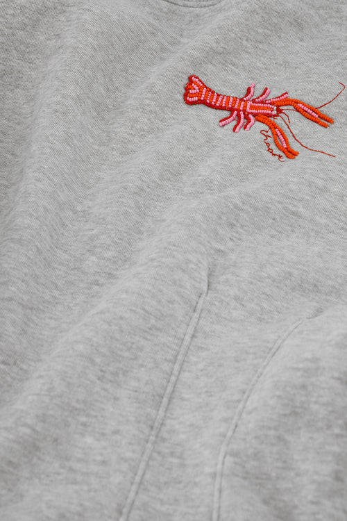 Dhelia Sweater | Mid Grey Melange