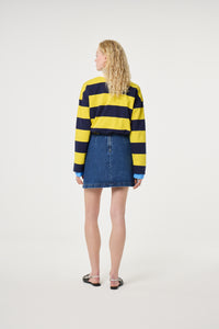 Paula Sweater | Vivid Yellow/Maritime Blue